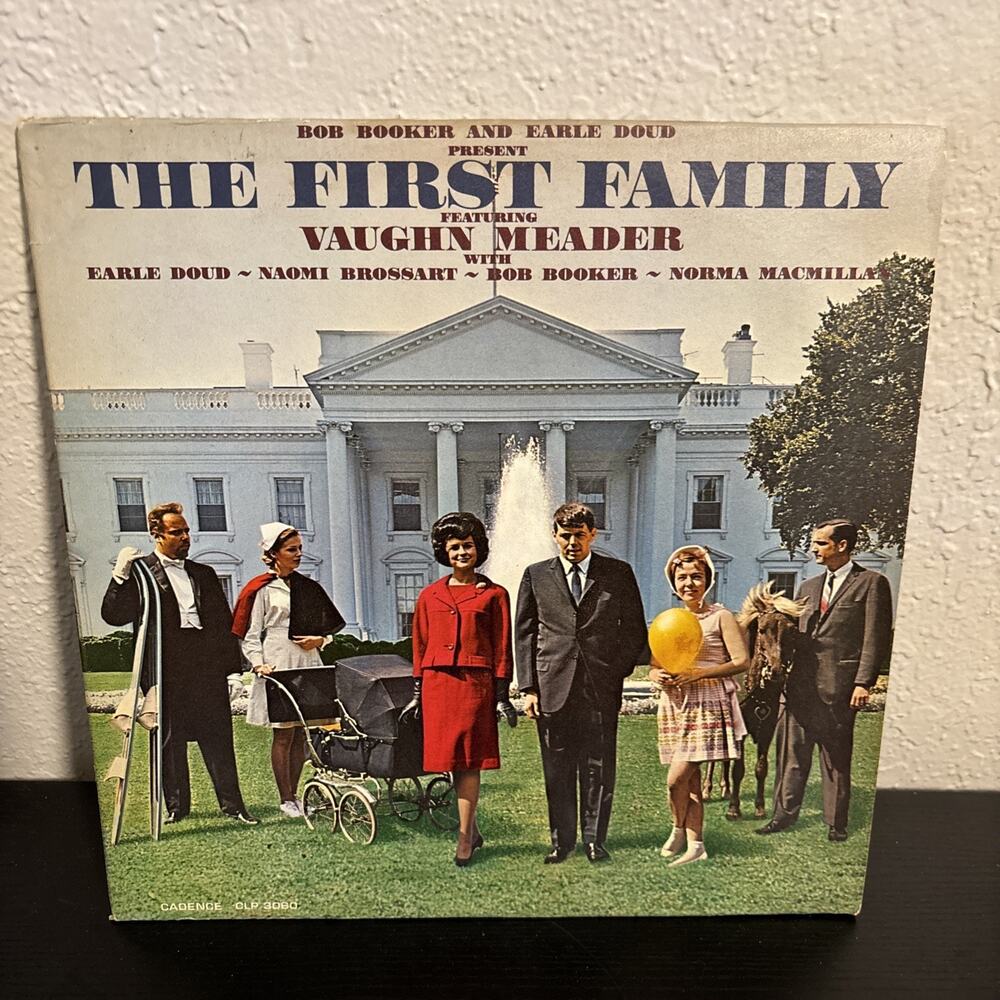 THE FIRST FAMILY BOB BOOKER & EARLE DOUD w/ VAUGHN MEADER CLP 3060 VINYL RECORD
